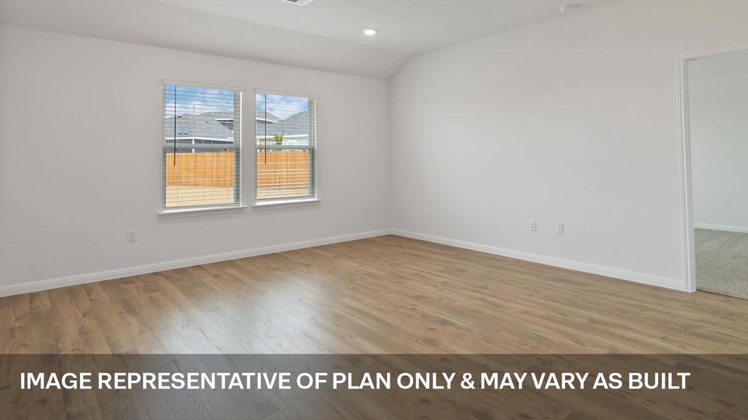 Spacious, unfurnished interior of a new home in Monarch Ranch, Manor (Image 11). Spacious, unfurnished interior of a new home in Monarch Ranch, Manor (Image 11).