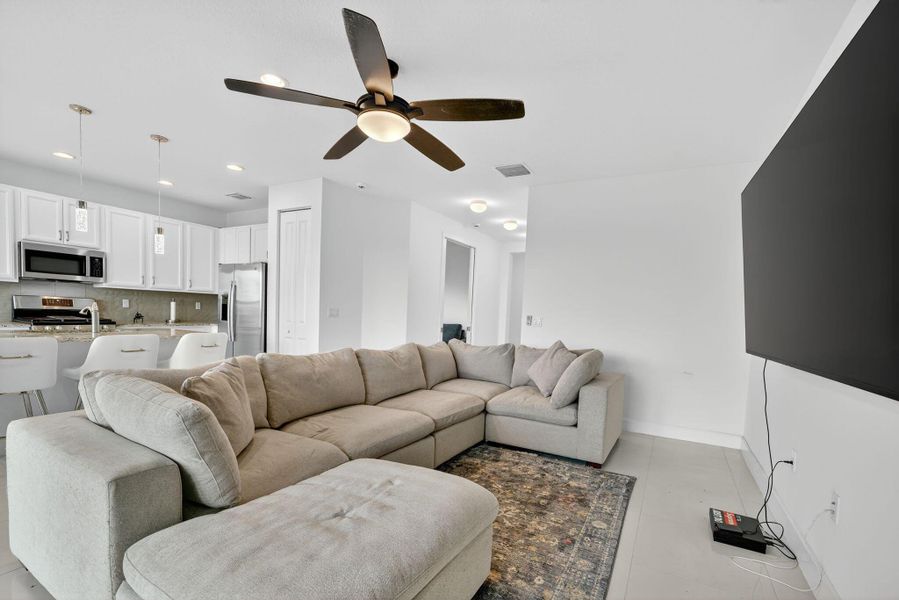 Furnished interior view inside a new home in , Port St. Lucie (Image 8).