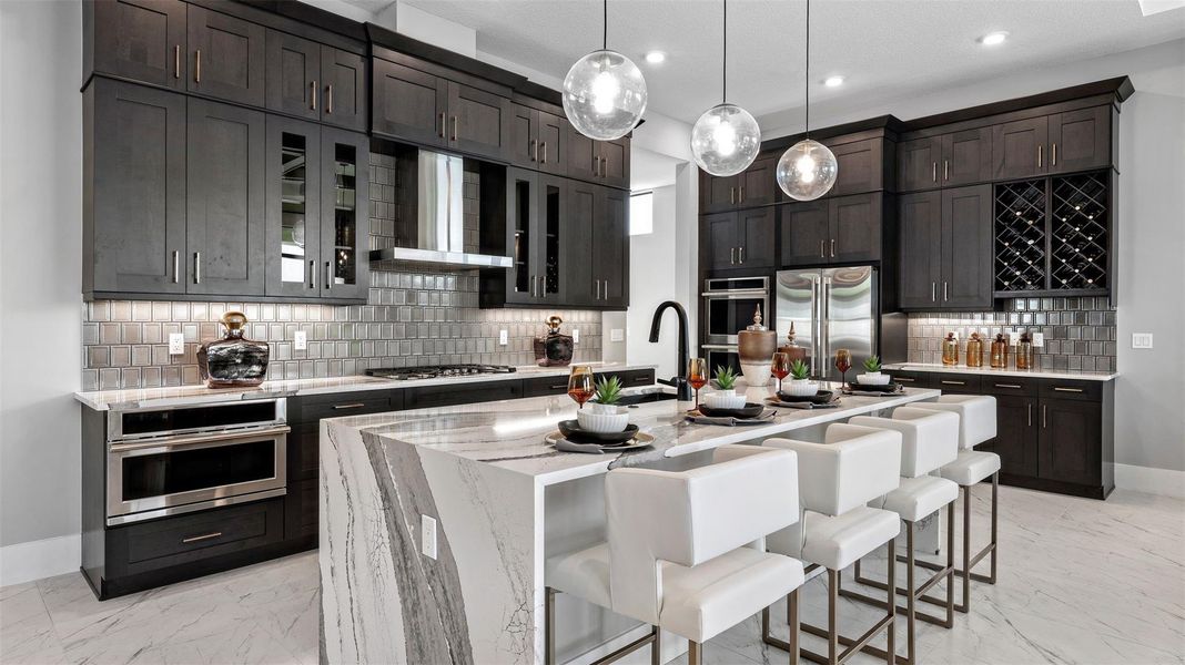 Furnished interior view inside a new home in Cresswind Palm Beach at Westlake, Westlake (Image 35).