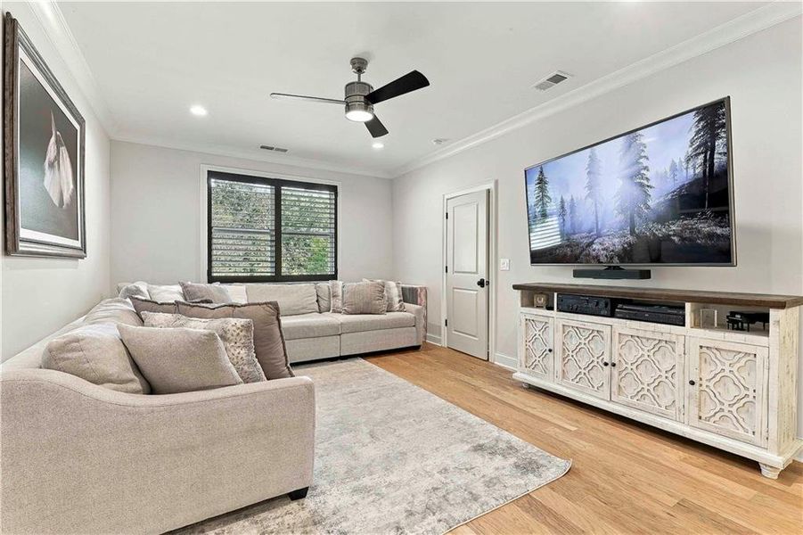 Furnished interior view inside a new home in , Newnan (Image 41).