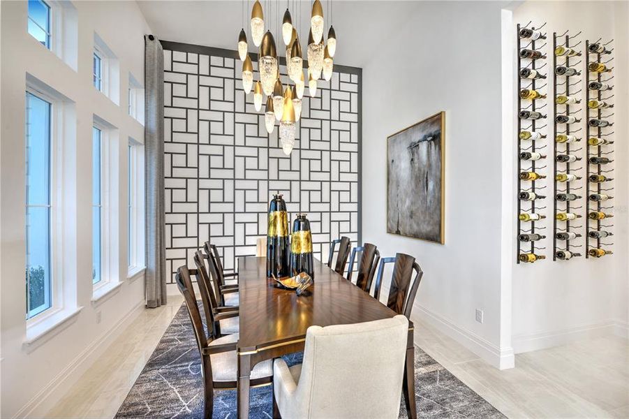 Furnished interior view inside a new home in The Estates at Brown's Landing, Port Orange (Image 6).