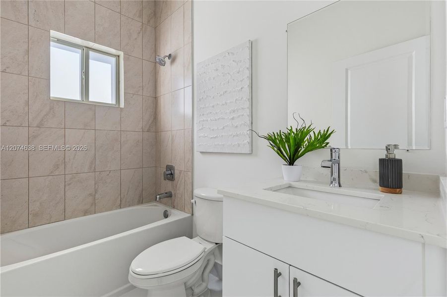 Furnished interior view inside a new home in , Miami (Image 10). Furnished interior view inside a new home in , Miami (Image 10).