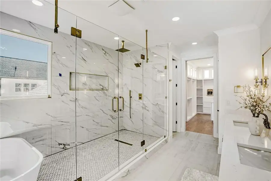 Furnished interior view inside a new home in , Grayson (Image 14).