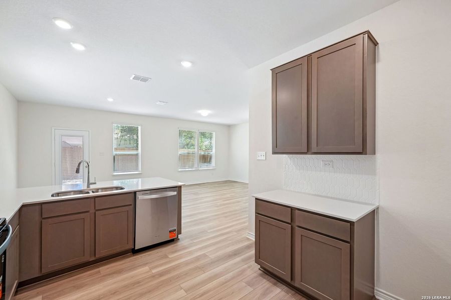 Furnished interior view inside a new home in Nagel Crossing, San Antonio (Image 10).