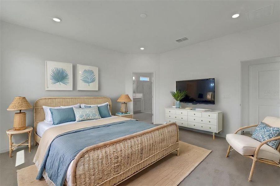 Furnished interior view inside a new home in Tuscan Hills, Dade City (Image 8).