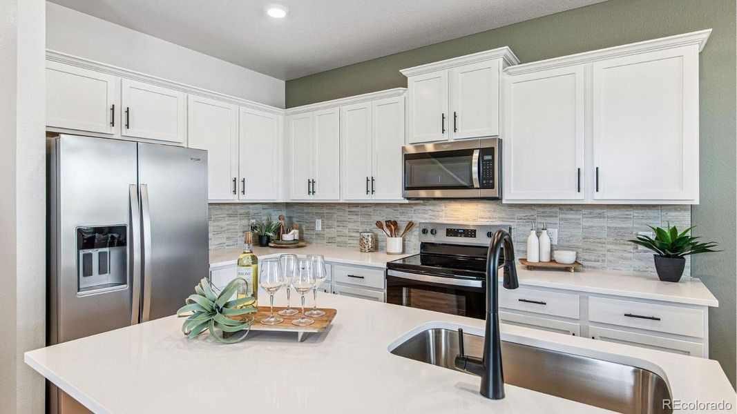 Furnished interior view inside a new home in Arcadia, Denver (Image 3).