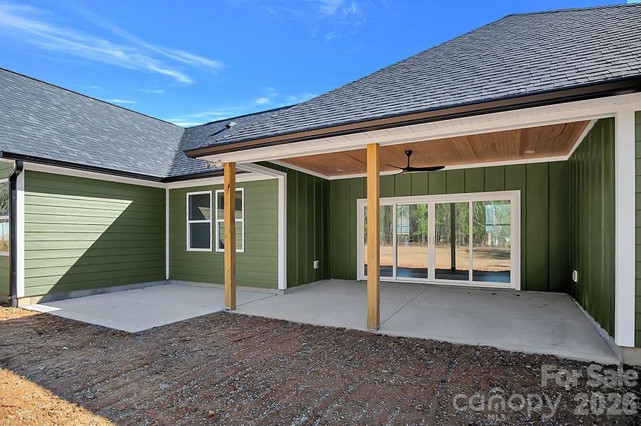 Exterior details and patio area of a home in , Cherryville (Image 26). Exterior details and patio area of a home in , Cherryville (Image 26).