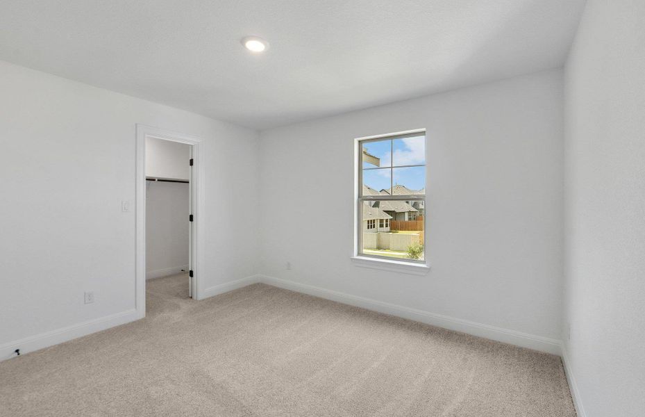 Spacious, unfurnished interior of a new home in Saddleback at Santa Rita Ranch, Liberty Hill (Image 30). Spacious, unfurnished interior of a new home in Saddleback at Santa Rita Ranch, Liberty Hill (Image 30).