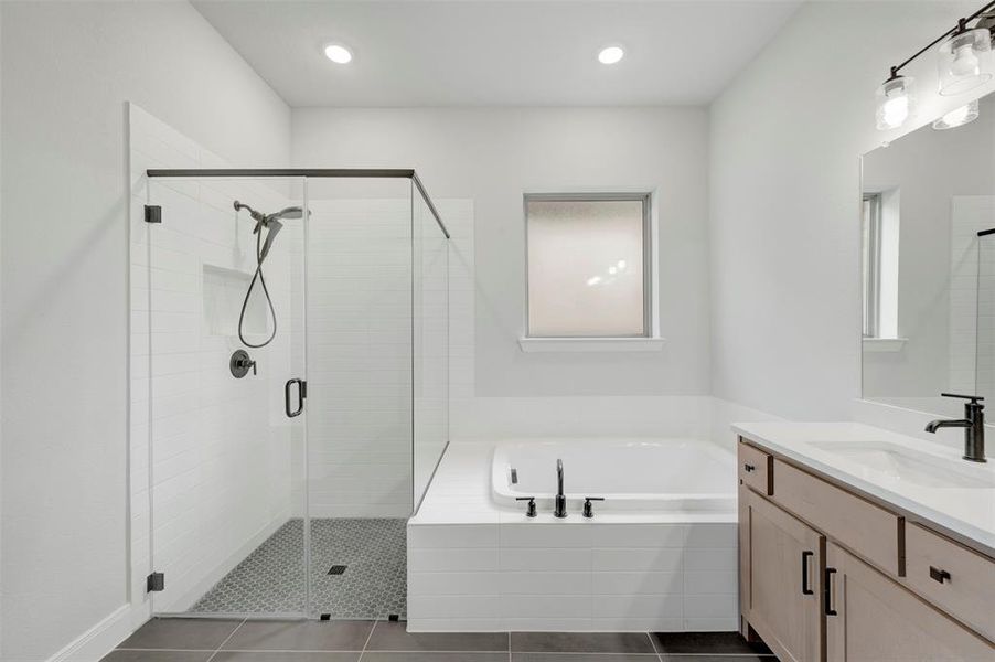 Furnished interior view inside a new home in The Ridge at Northlake, Northlake (Image 7).