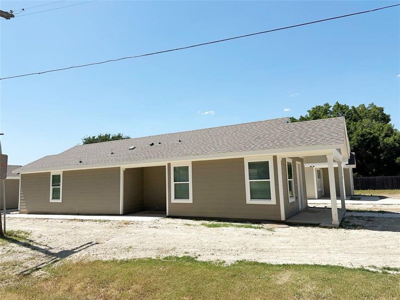 Front exterior of a new home in , Mineral Wells, TX, highlighting curb appeal (Image 2). Front exterior of a new home in , Mineral Wells, TX, highlighting curb appeal (Image 2).
