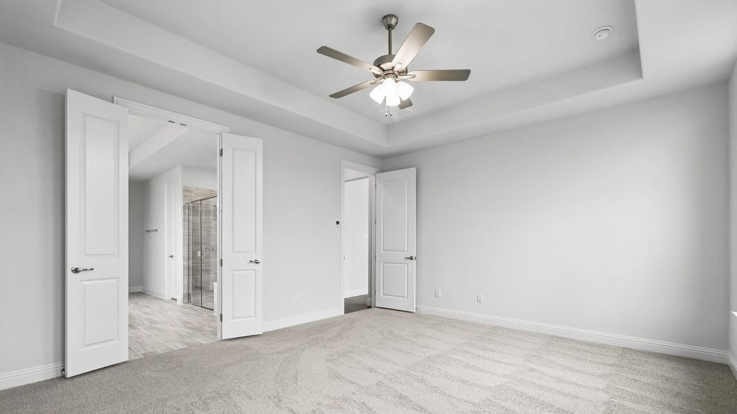 Representative furnished interior of a home built from the Brown by DRB Homes in Anna Ranch, Anna (Image 19).