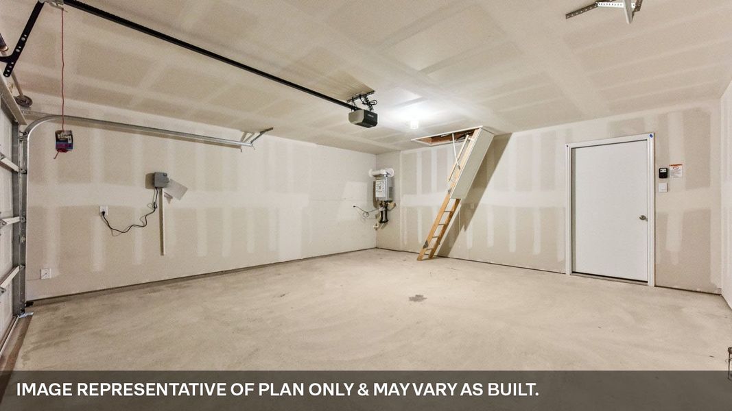 Representative unfurnished interior of a home built from the The Glendale by D.R. Horton in Southgrove, Kyle (Image 35).