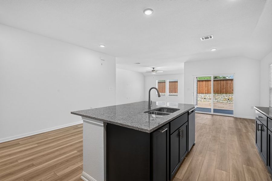 Furnished interior view inside a new home in Lisso, Pflugerville (Image 8).