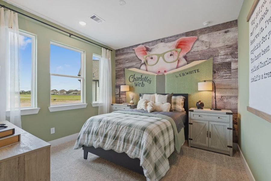 Representative furnished interior of a home built from the Capeside by Chesmar Homes in Bridgeland, Elgin (Image 8).