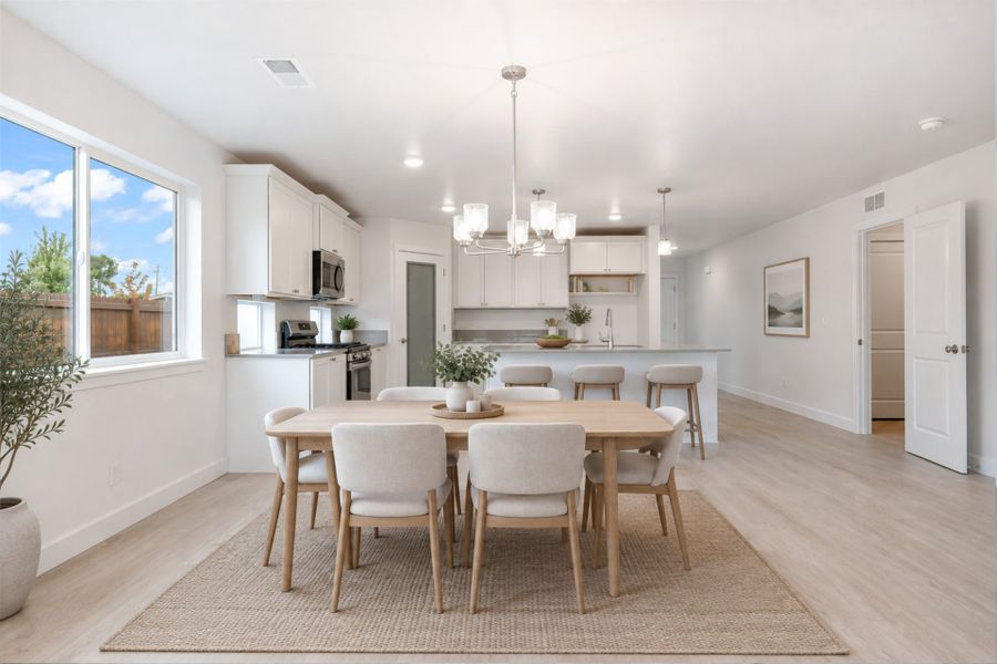 Furnished interior view inside a new home in Willowbrook, Madras (Image 5).