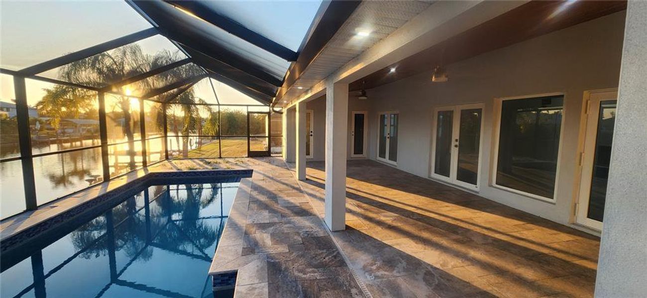 Exterior details and patio area of a home in , Port Charlotte (Image 4). Exterior details and patio area of a home in , Port Charlotte (Image 4).