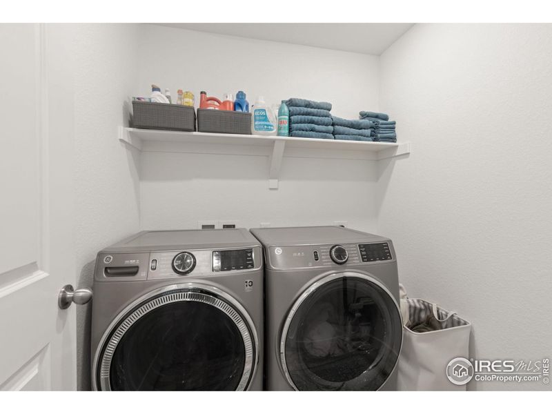 Laundry is Conveniently Located Upstairs - Washer and Dryer are Included!