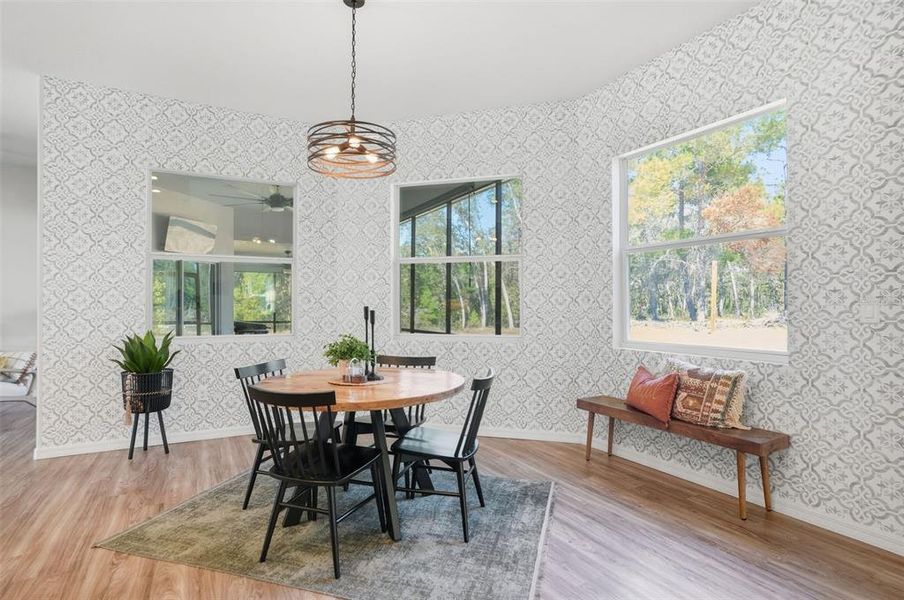Furnished interior view inside a new home in , Weeki Wachee (Image 10).