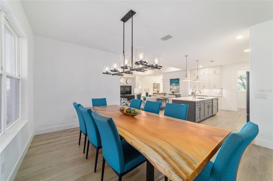 Furnished interior view inside a new home in , Belleview (Image 45).