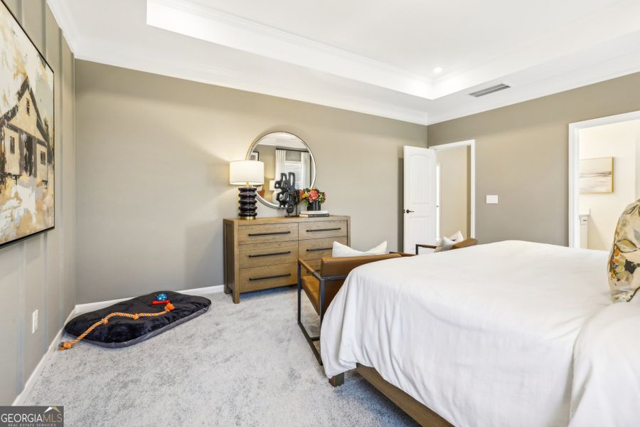 Furnished interior view inside a new home in Maddox Station, Eatonton (Image 22).