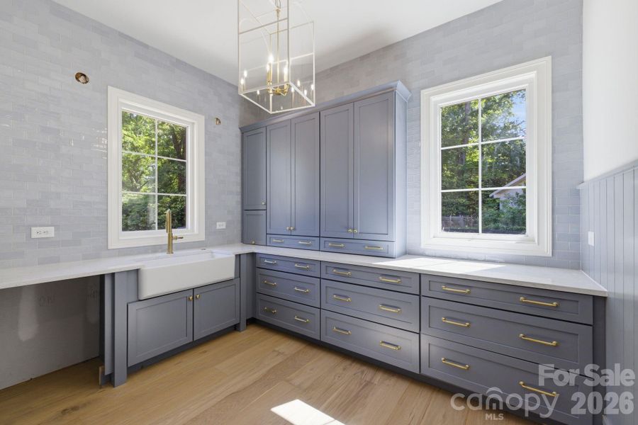Furnished interior view inside a new home in , Charlotte (Image 13).