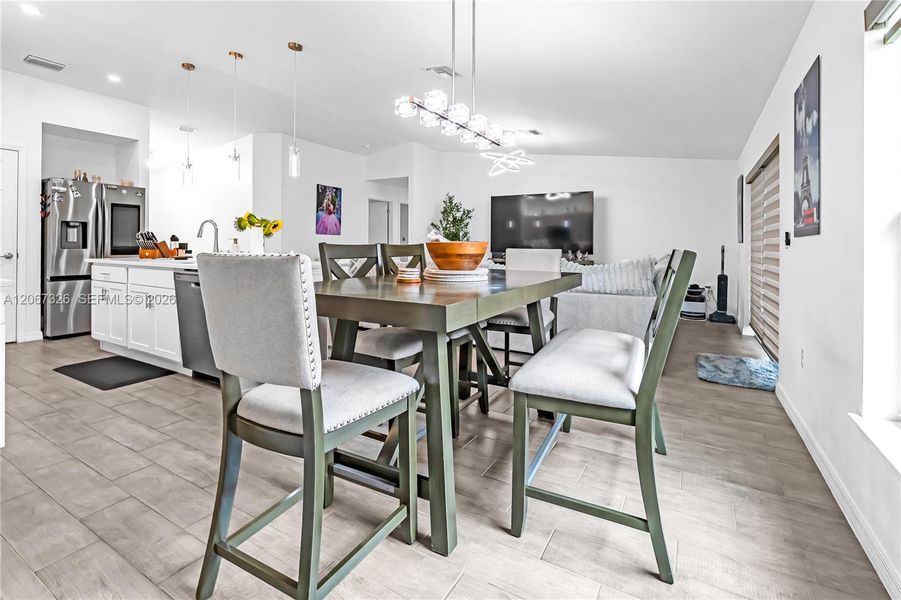Furnished interior view inside a new home in , Cape Coral (Image 17).