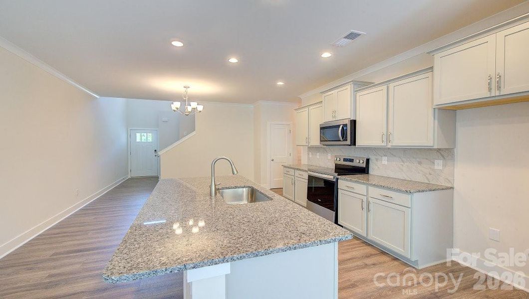 Photos are representative - model home