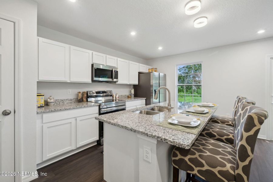 Furnished interior view inside a new home in , Jacksonville (Image 12).
