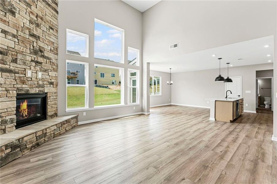 Spacious, unfurnished interior of a new home in Twin Lakes, Hoschton (Image 27). Spacious, unfurnished interior of a new home in Twin Lakes, Hoschton (Image 27).