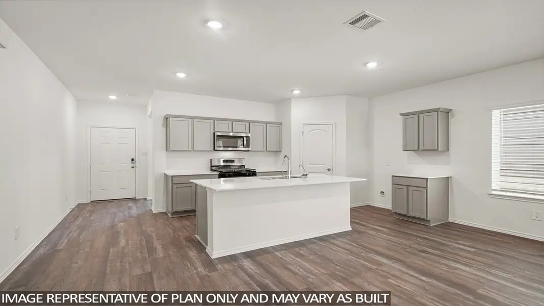 Furnished interior view inside a new home in Mill Creek, Magnolia (Image 3).