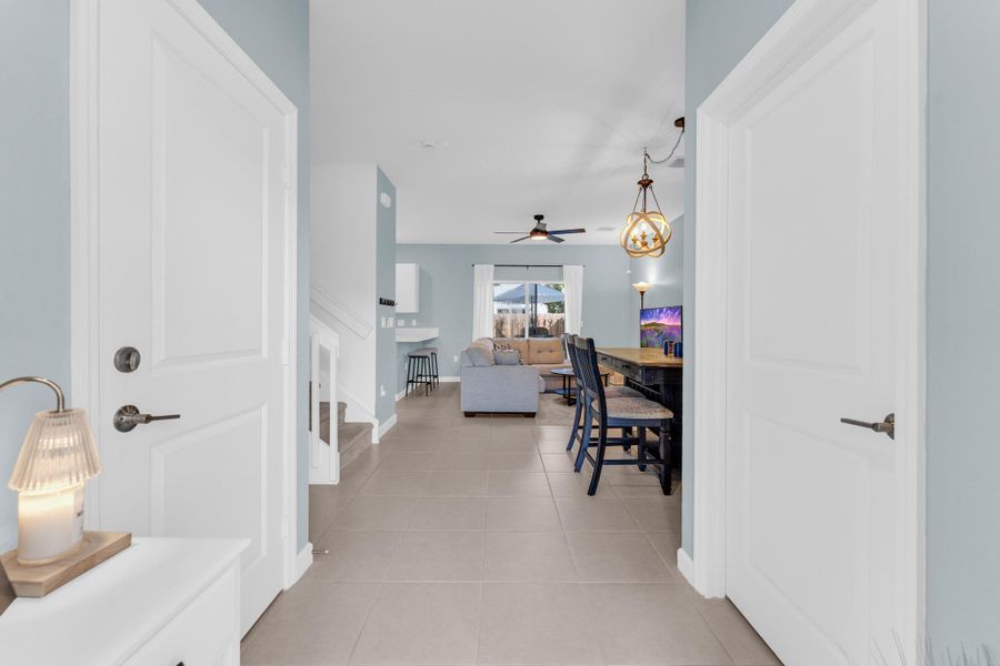 Furnished interior view inside a new home in , Coral Springs (Image 16).