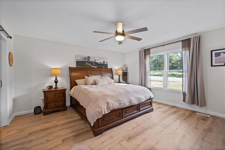 Furnished interior view inside a new home in , White (Image 12). Furnished interior view inside a new home in , White (Image 12).