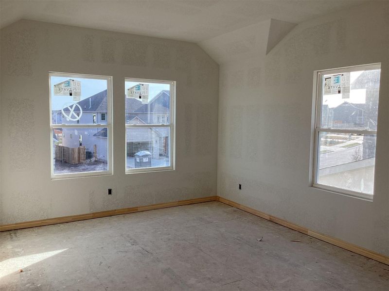 In-progress construction of a new home in Lariat, Liberty Hill, TX (Image 22).