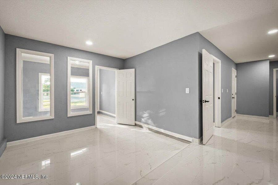 Spacious, unfurnished interior of a new home in , St. Augustine (Image 50).