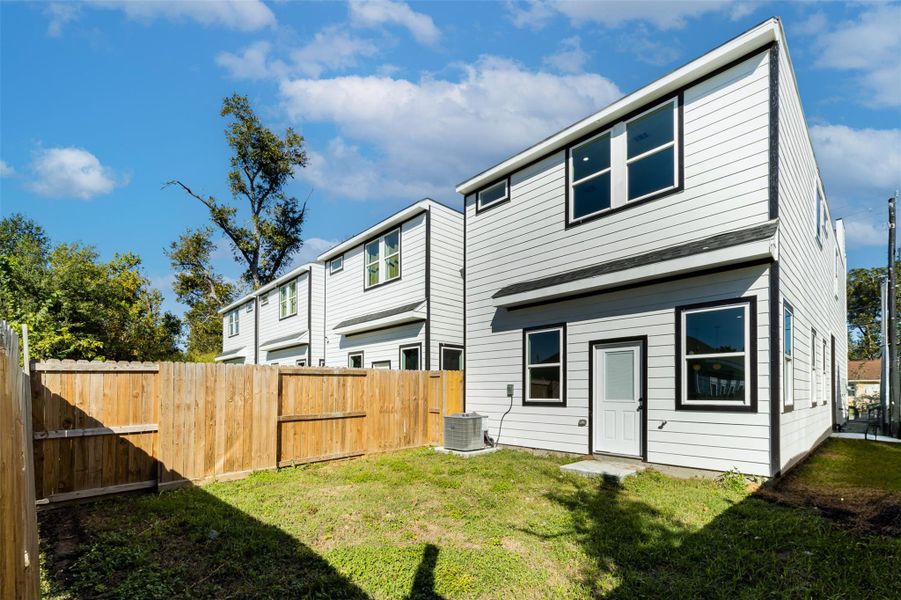 Exterior details and patio area of a home in , Houston (Image 17). Exterior details and patio area of a home in , Houston (Image 17).