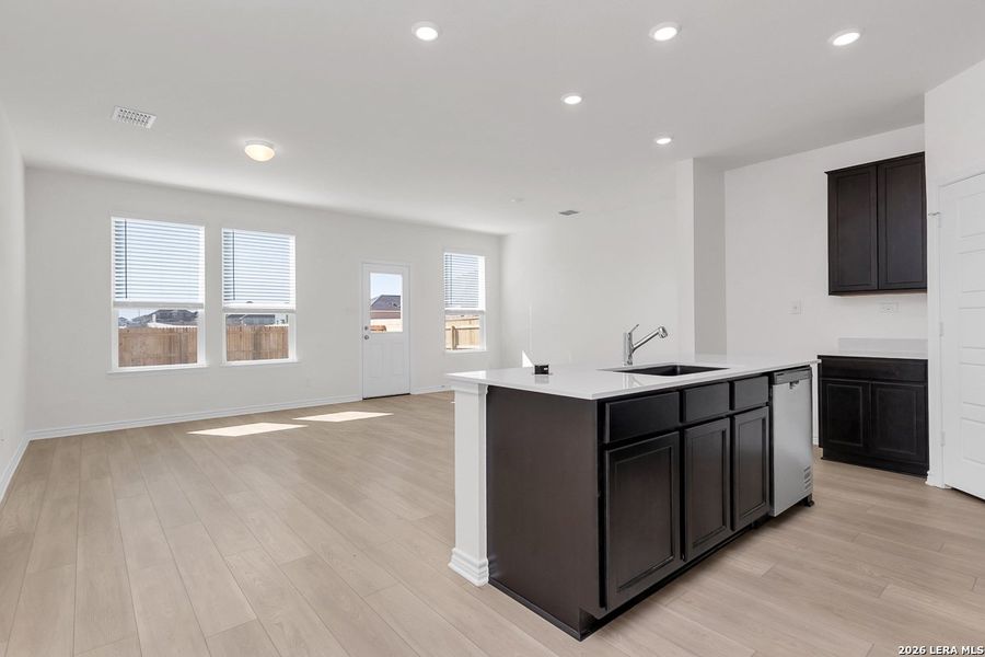 Furnished interior view inside a new home in The Granary - Heritage Collection, San Antonio (Image 6).