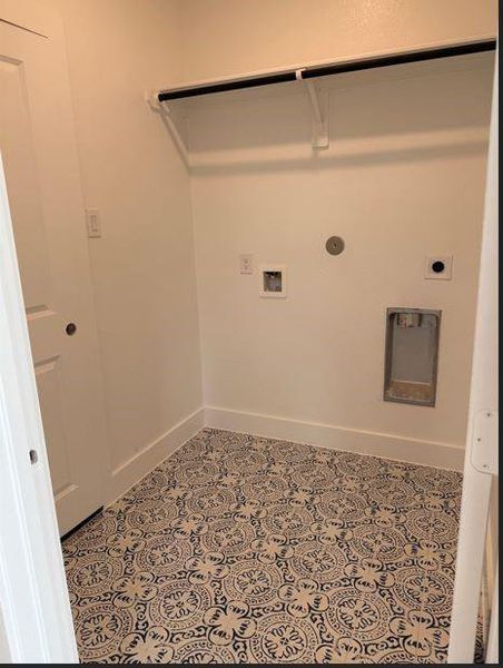 The utility room is just off the garage just outside of the casual eating area. The utility room is just off the garage just outside of the casual eating area.