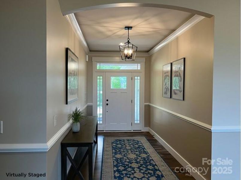 Furnished interior view inside a new home in , Rutherfordton (Image 5).