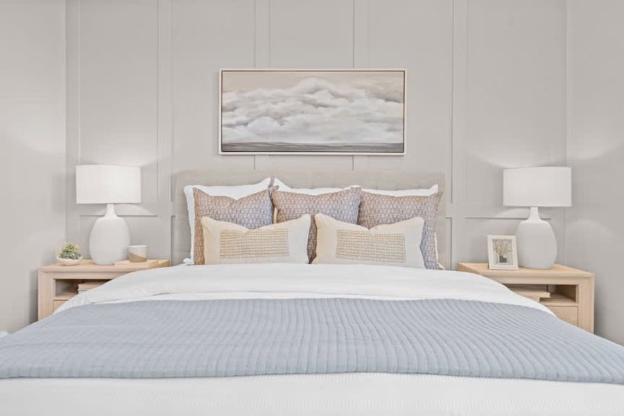 Representative furnished interior of a home built from the Cielo by Landsea Homes in Mira Vista at Victory, Buckeye (Image 34).