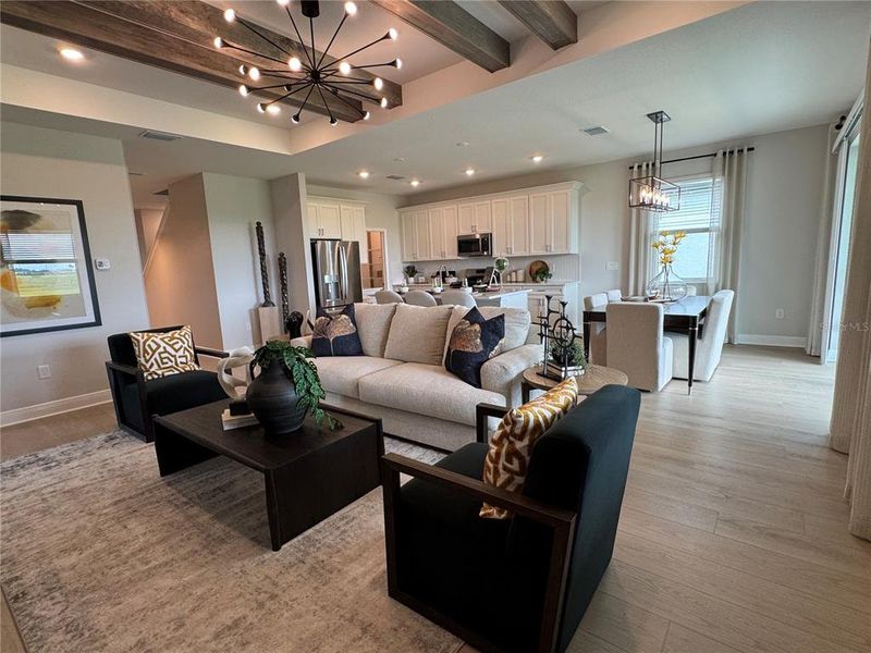 Furnished interior view inside a new home in Coasterra, Palmetto (Image 4).