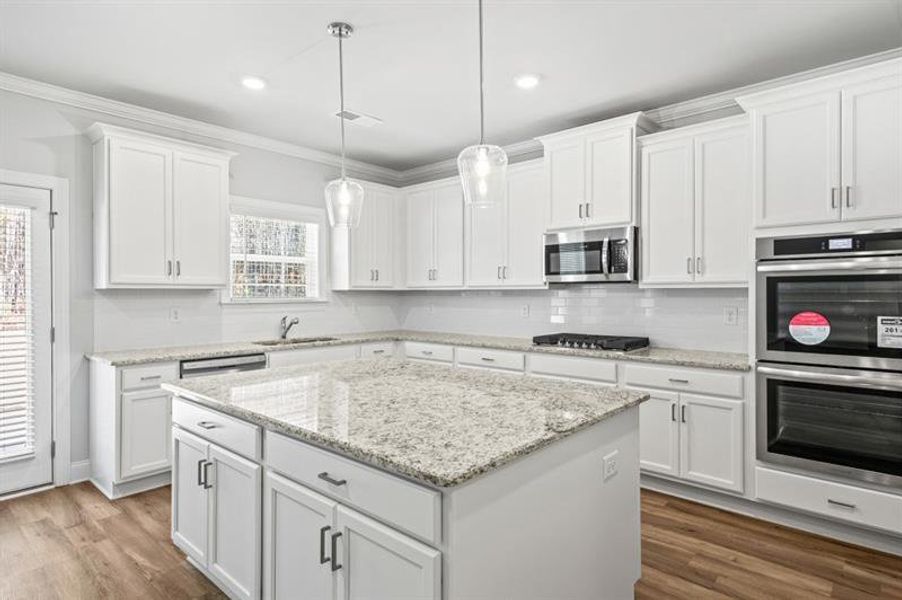 Furnished interior view inside a new home in Ruby Creek Estates, Atlanta (Image 13).