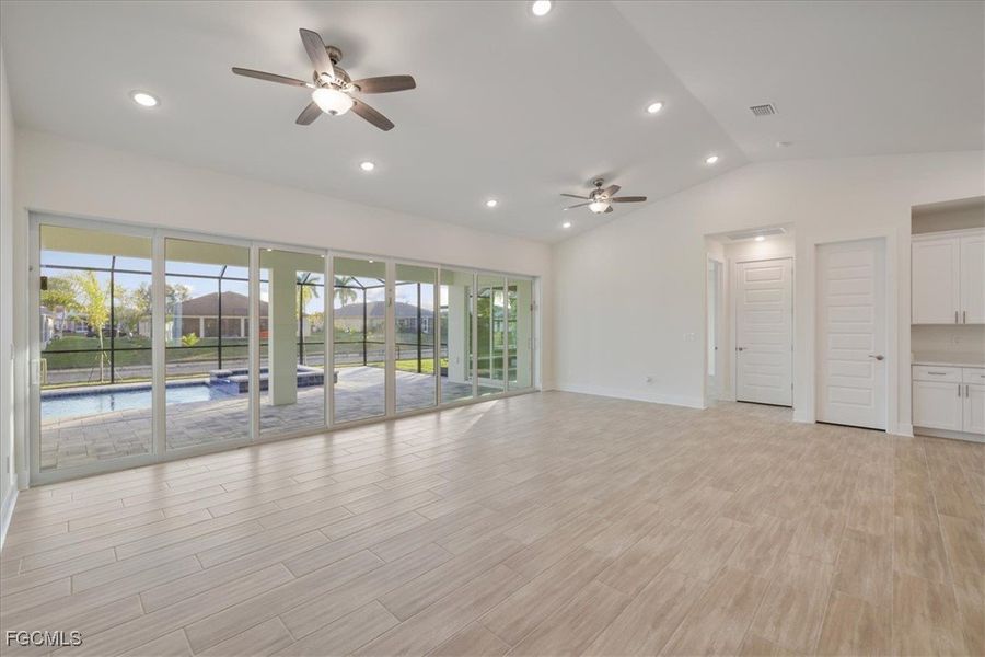 Spacious, unfurnished interior of a new home in Cape Coral, Cape Coral (Image 18). Spacious, unfurnished interior of a new home in Cape Coral, Cape Coral (Image 18).