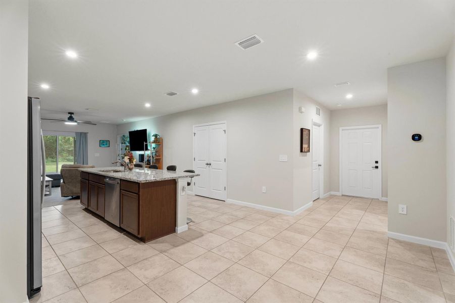 Furnished interior view inside a new home in , Fort Pierce (Image 14).