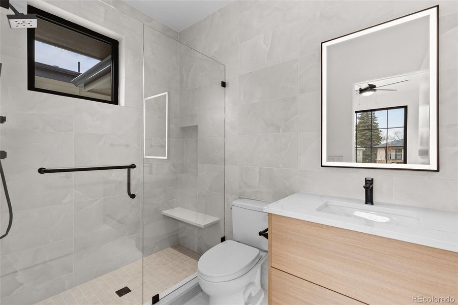 Furnished interior view inside a new home in , Denver (Image 31).