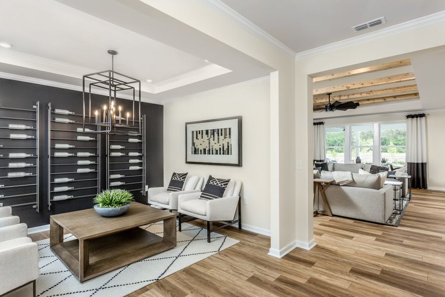 Representative furnished interior of a home built from the Stellar by Del Webb in Del Webb at Chatham Park, Pittsboro (Image 17).