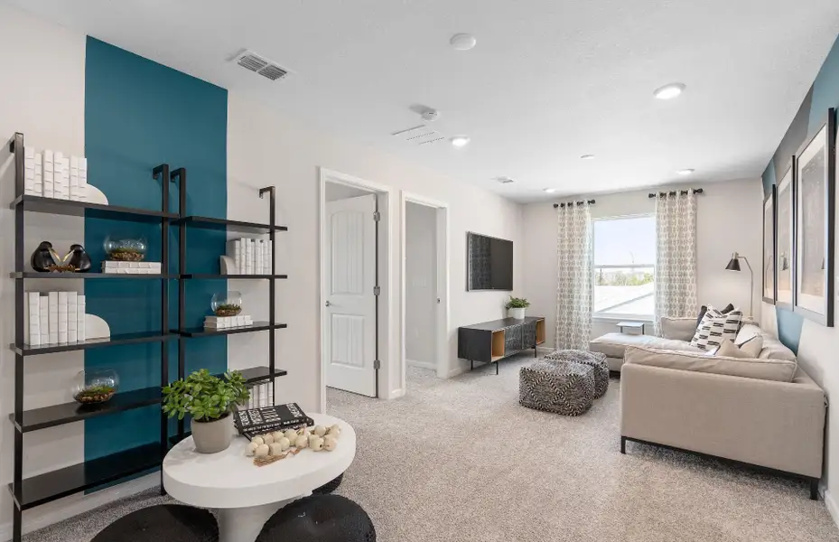 Furnished interior view inside a new home in Hartford Terrace, Davenport (Image 4).