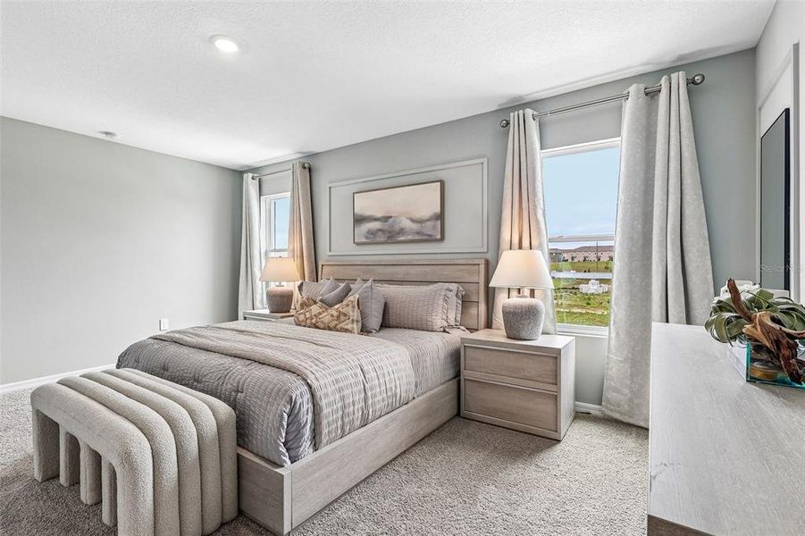 Furnished interior view inside a new home in , Haines City (Image 16).