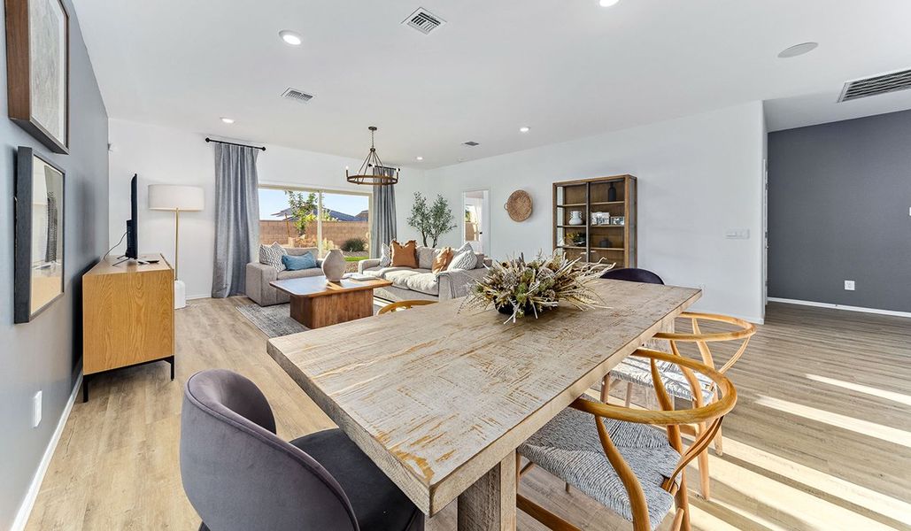 Furnished interior view inside a new home in Saguaro Bloom, Marana (Image 11). Furnished interior view inside a new home in Saguaro Bloom, Marana (Image 11).