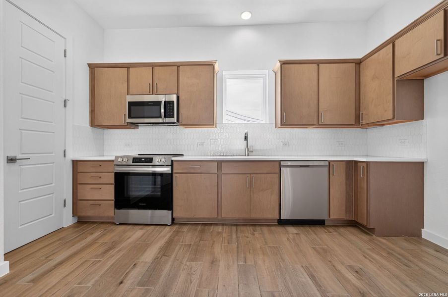 Furnished interior view inside a new home in , San Antonio (Image 9).