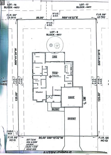 2D floor plan layout of this home in , Port Charlotte, FL (Image 5).